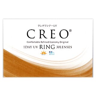 【送料無料】クレオワンデーUVリング 1箱