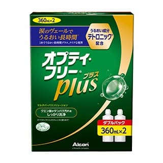 オプティフリープラスダブルパック（360ｍｌ×2本） 1箱