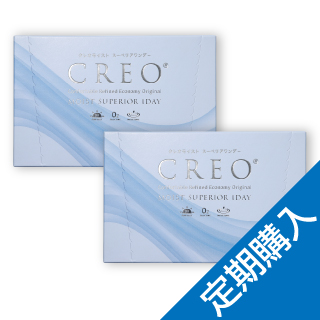 【定期購入】【送料無料】クレオモイストスーペリアワンデー 30枚 2箱（25日間隔お届け）