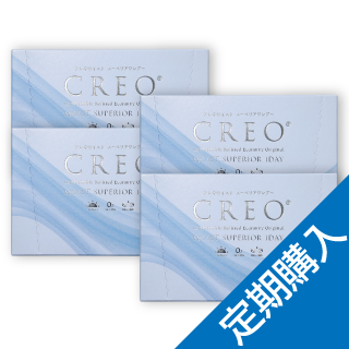 【定期購入】【送料無料】クレオモイストスーペリアワンデー 30枚 4箱（60日間隔お届け）
