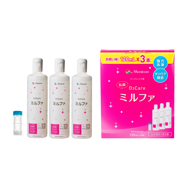 O2ケアミルファ3本パック（120ml×3） 1箱