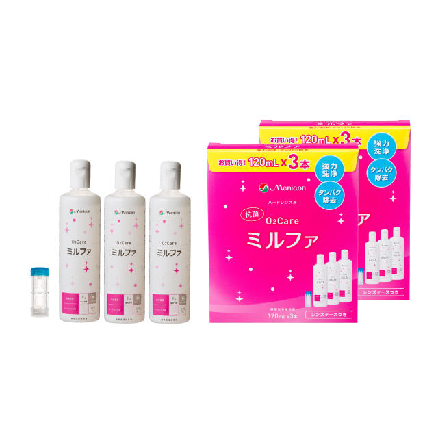 【送料無料】O2ケアミルファ3本パック（120ml×3） 2箱