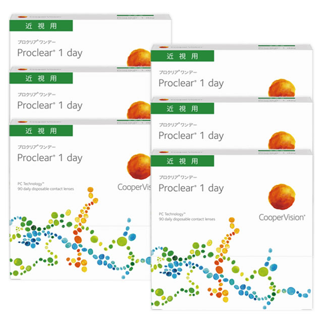 プロクリアワンデー 90枚 6箱セット コンタクトレンズ通販 アットコンタクト 激安コンタクト通販