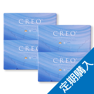 【定期購入】【送料無料】クレオ2ウィークO2モイスト 6枚 4箱（180日間隔お届け）