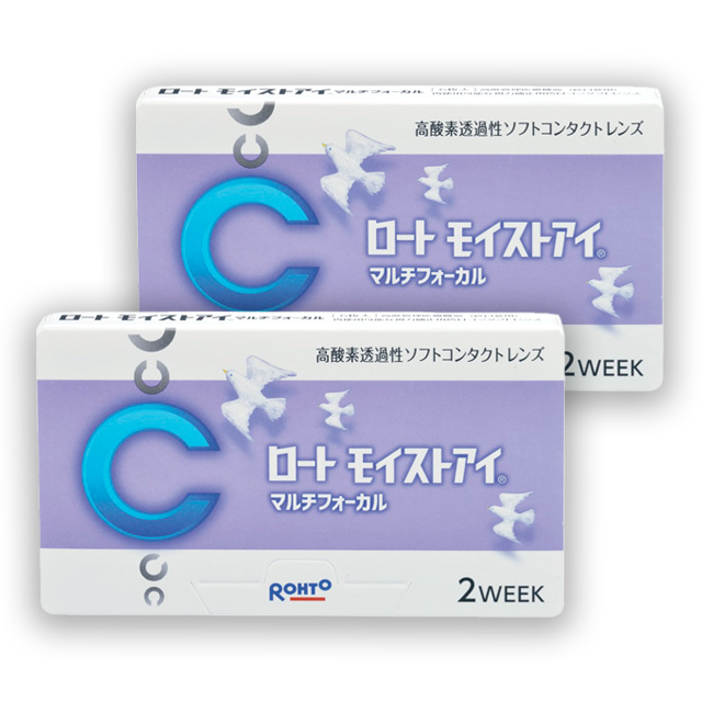 【送料無料】ロート モイストアイ マルチフォーカル 6箱