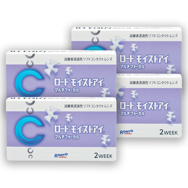 【送料無料】ロート モイストアイ マルチフォーカル 6箱