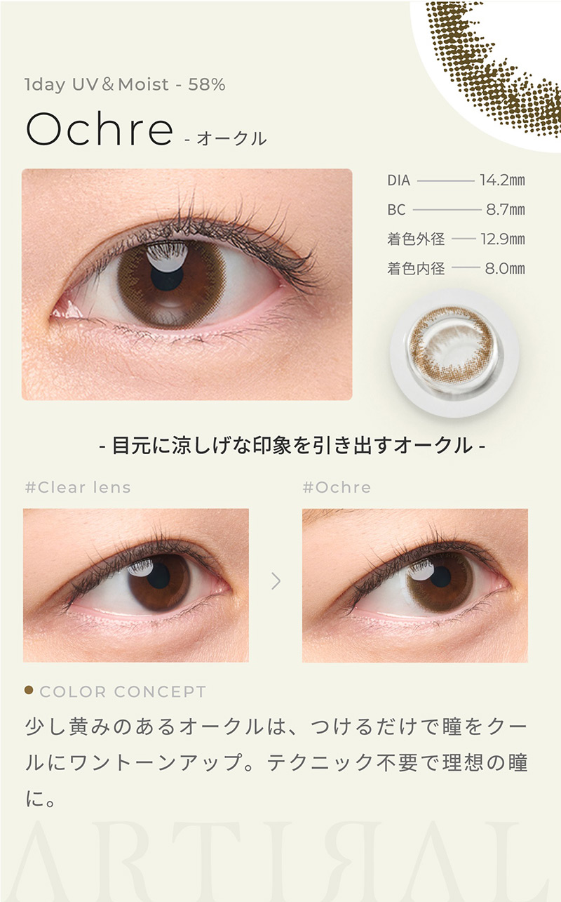 アーティラル1day 58UVM