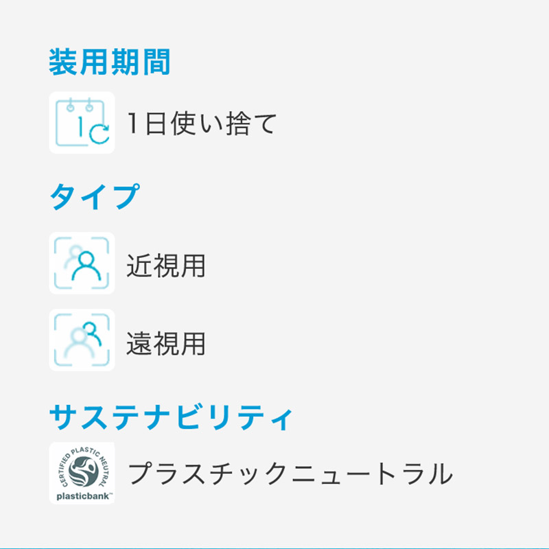 瞳に、もっと酸素を。クラリティワンデー