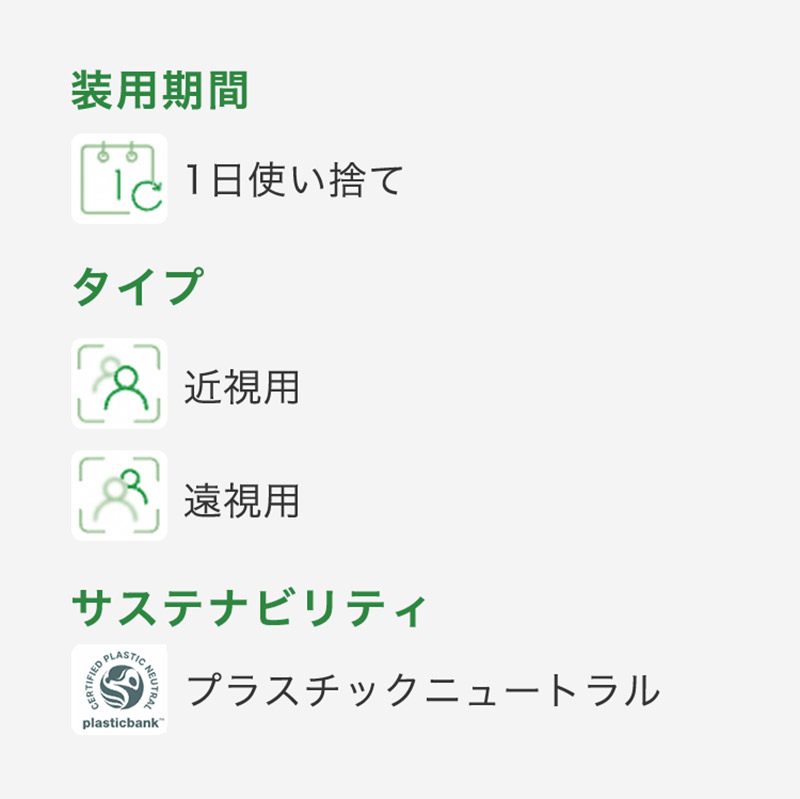 この解放感、まるで裸眼。マイデイ