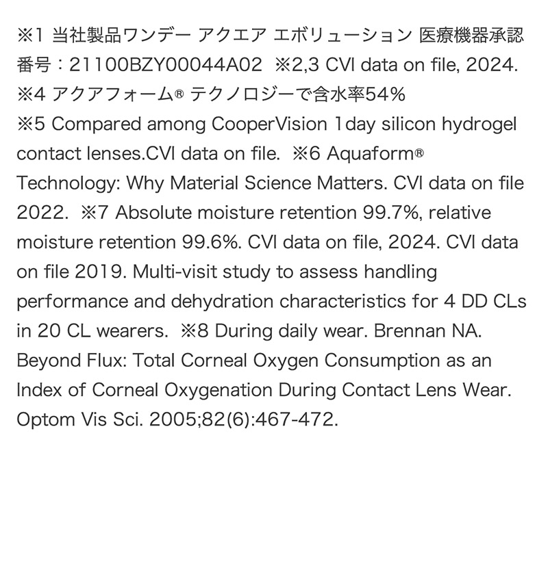 この解放感、まるで裸眼。マイデイ