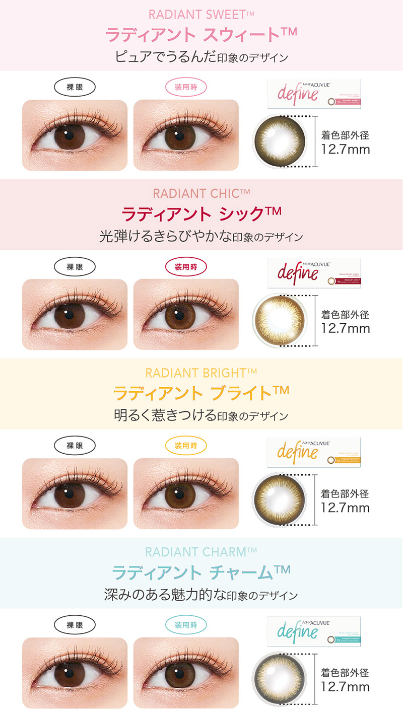 ワンデーアキュビューディファインモイスト
