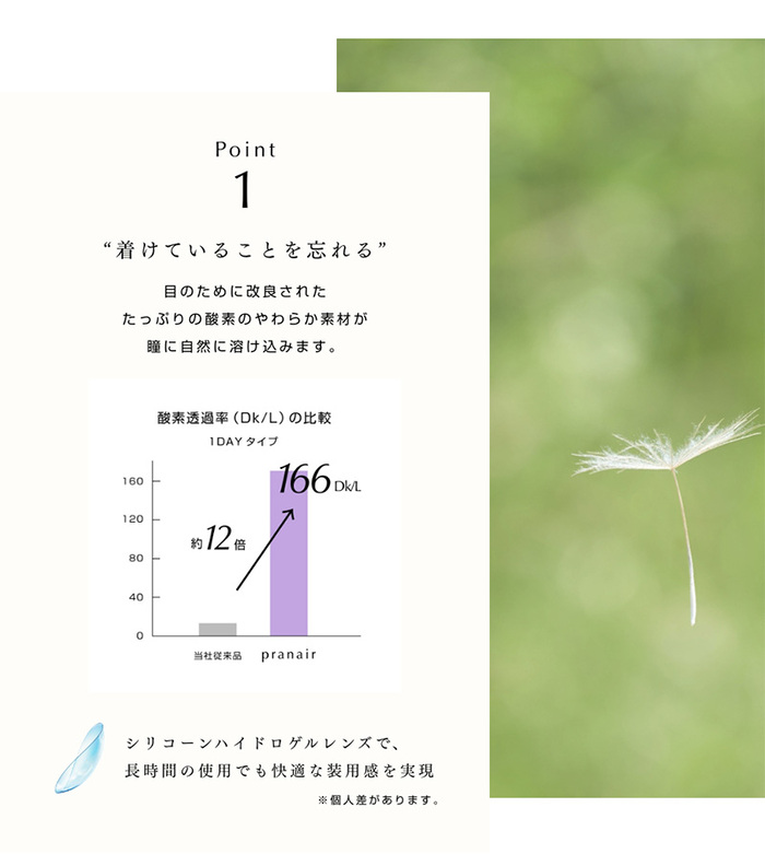 ポイント1。着けていることを忘れる。