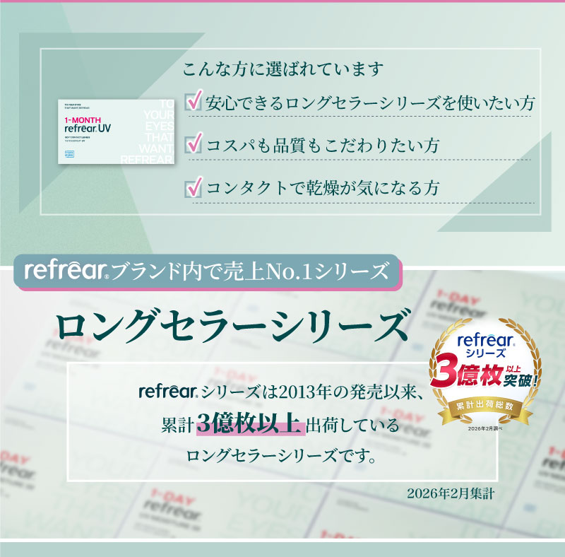 ワンマンスリフレアUV