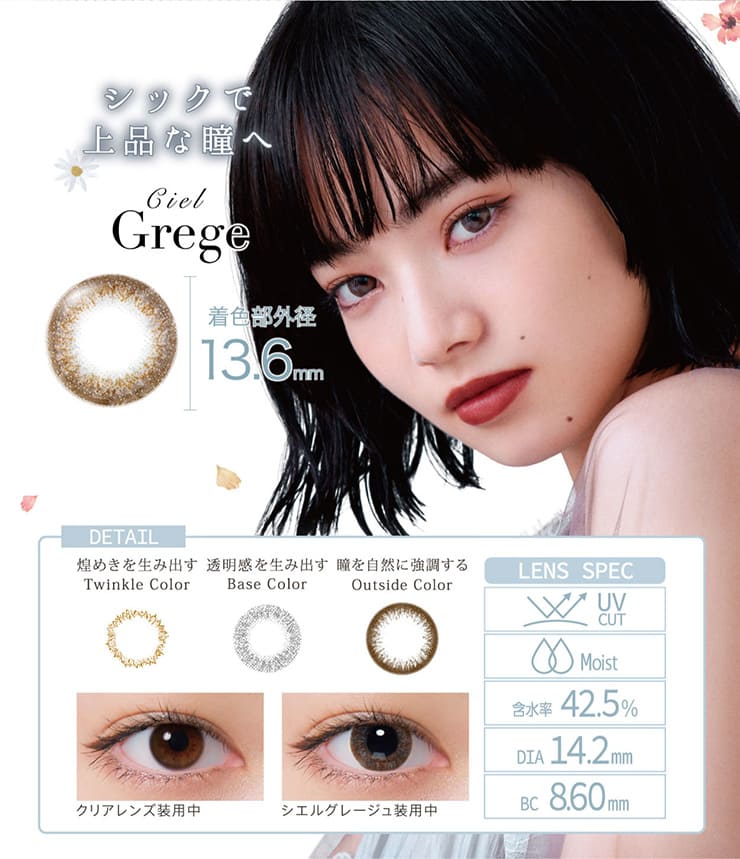 シックで上品な瞳へ
