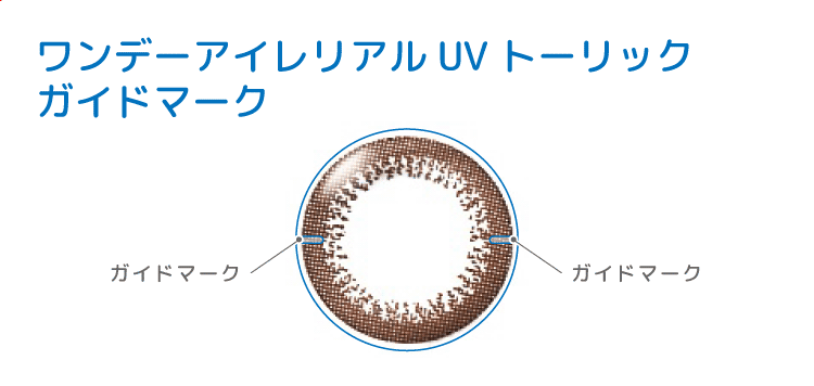 ガイドマークの画像