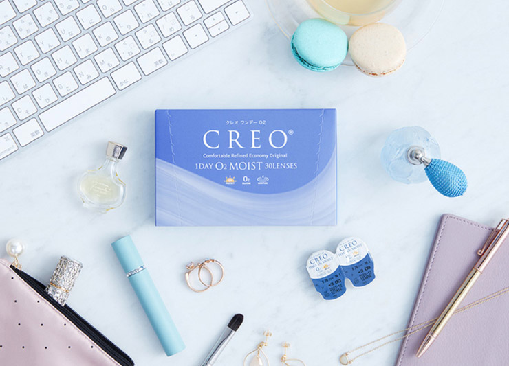 クレオワンデーO2モイスト パッケージ